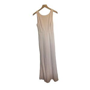 Lulus Women’s Call My Name Blush Pink‎ Backless Maxi Dress size small